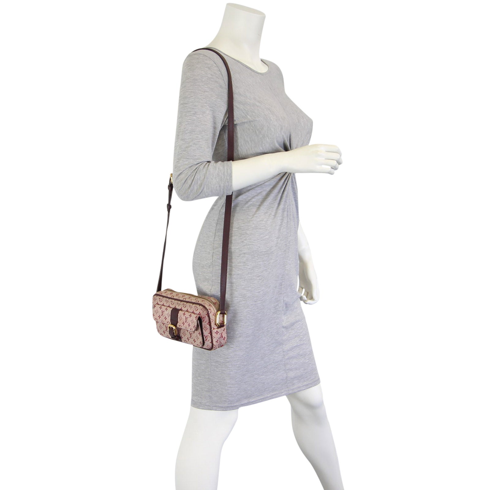 Louis Vuitton Juliette Mini Lin Crossbody Mannequin