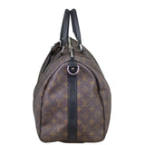Louis Vuitton Keepall 45 Bandouliere Monogram Macassar Side