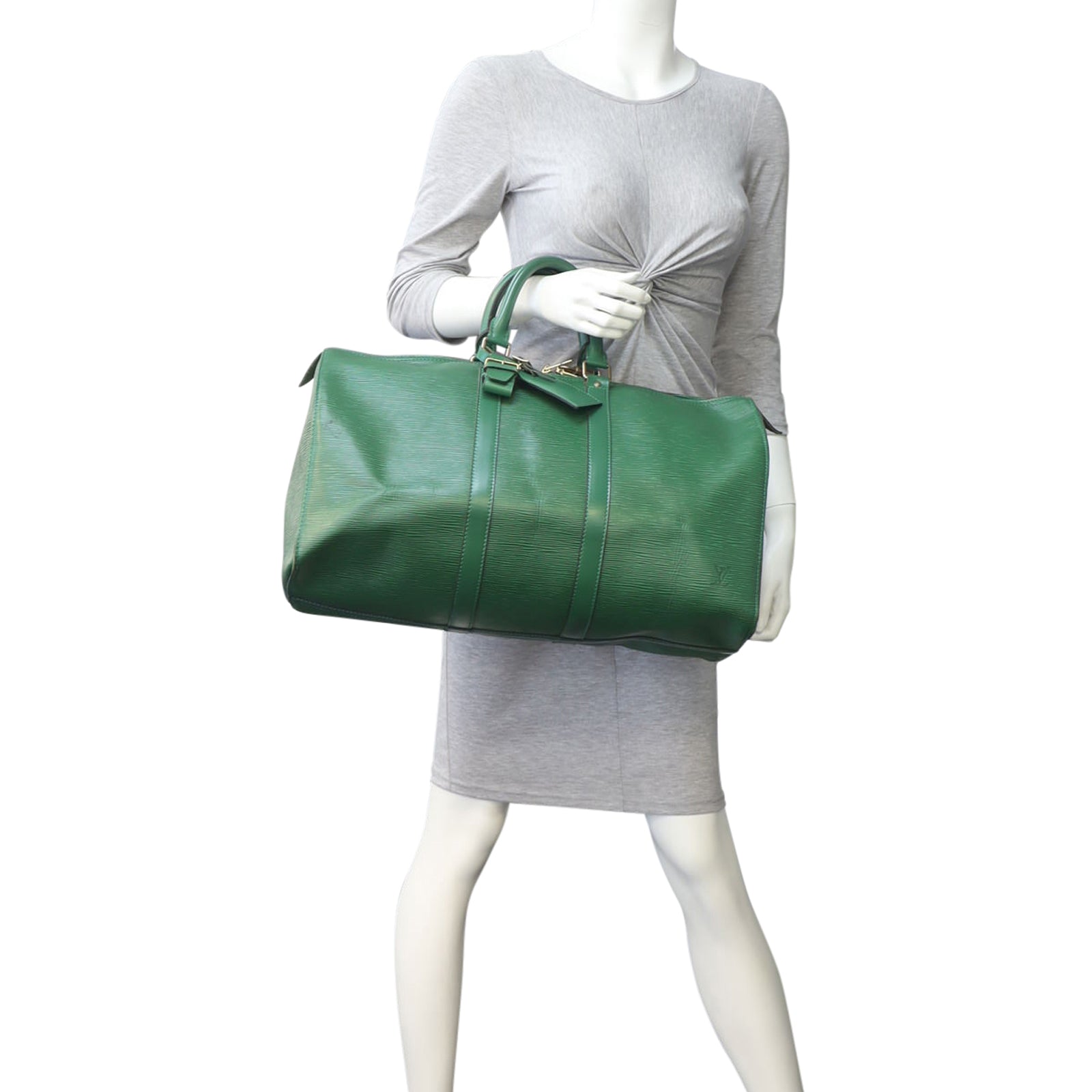 Louis Vuitton Keepall 45 Epi Mannequin