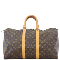 Louis Vuitton Keepall 45 Monogram Front