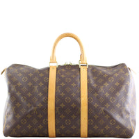 Louis Vuitton Keepall 45 Monogram Back