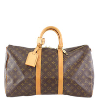 Louis Vuitton Keepall 45 Monogram Front