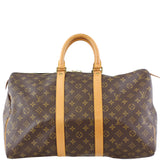Louis Vuitton Keepall 45 Monogram Front
