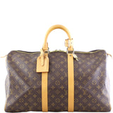 Louis Vuitton Keepall 45 Monogram Front