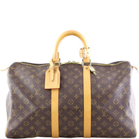 Louis Vuitton Keepall 45 Monogram Front