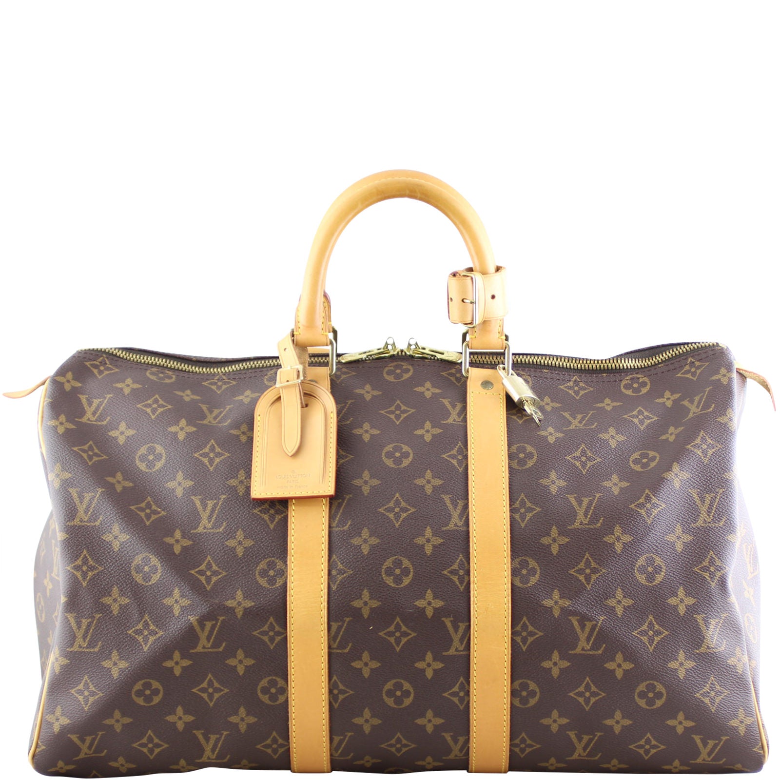 Louis Vuitton Keepall 45 Monogram Front