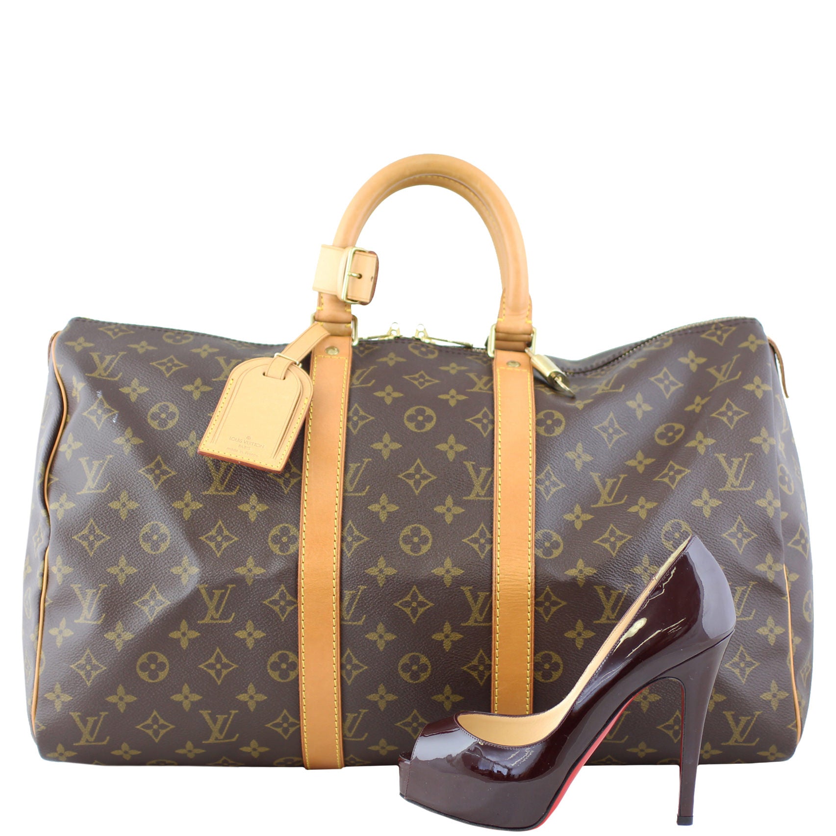 Louis Vuitton Keepall 45 Monogram Scale