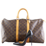 Louis Vuitton Keepall 45 Monogram Scale