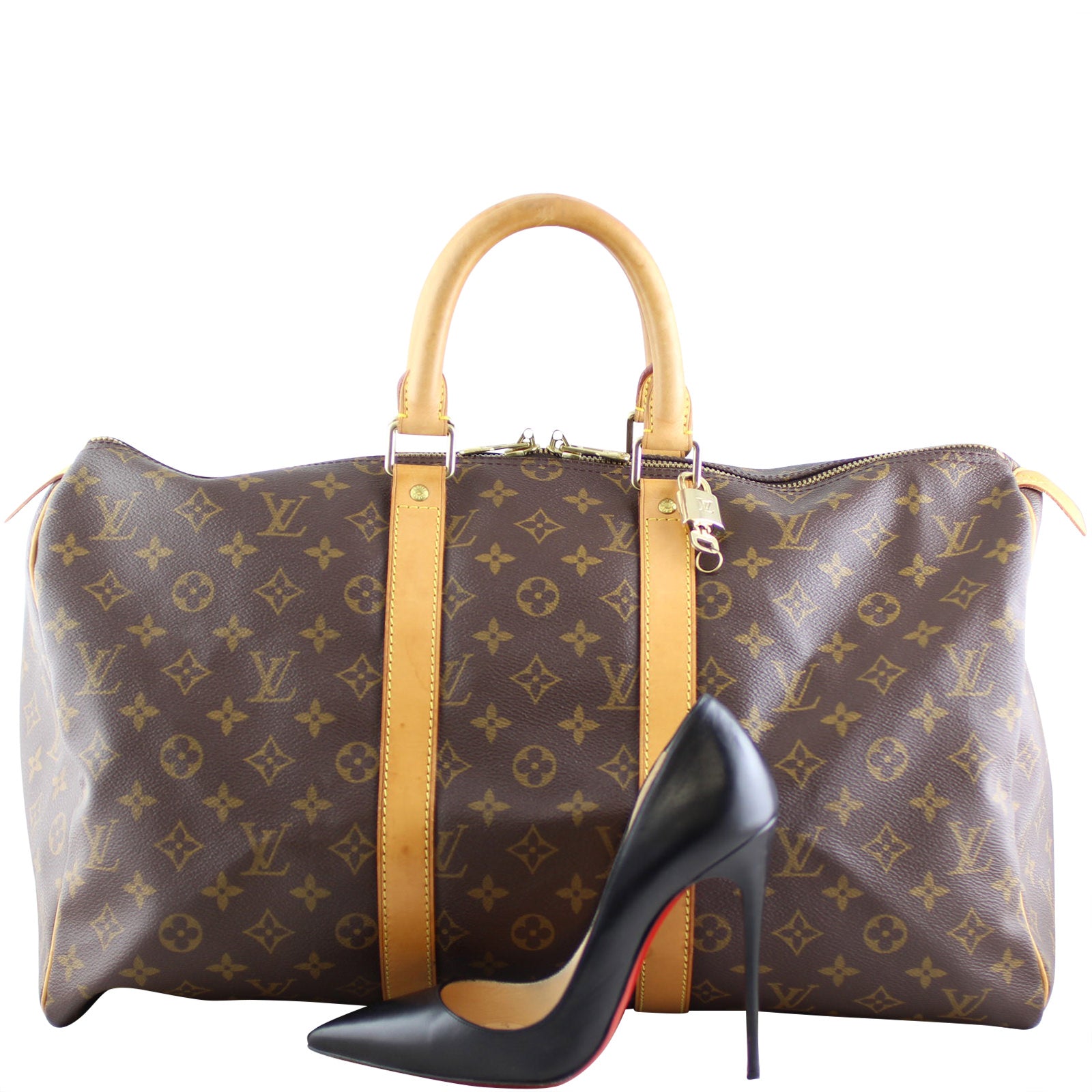 Louis Vuitton Keepall 45 Monogram Scale