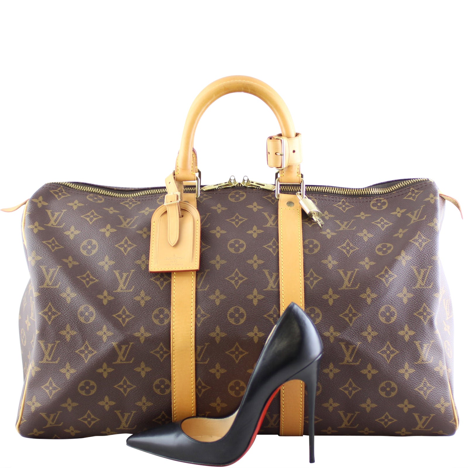 Louis Vuitton Keepall 45 Monogram Scale