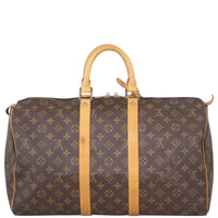 Louis Vuitton Keepall 45 Monogram Back