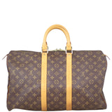 Louis Vuitton Keepall 45 Monogram Back