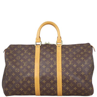 Louis Vuitton Keepall 45 Monogram Front