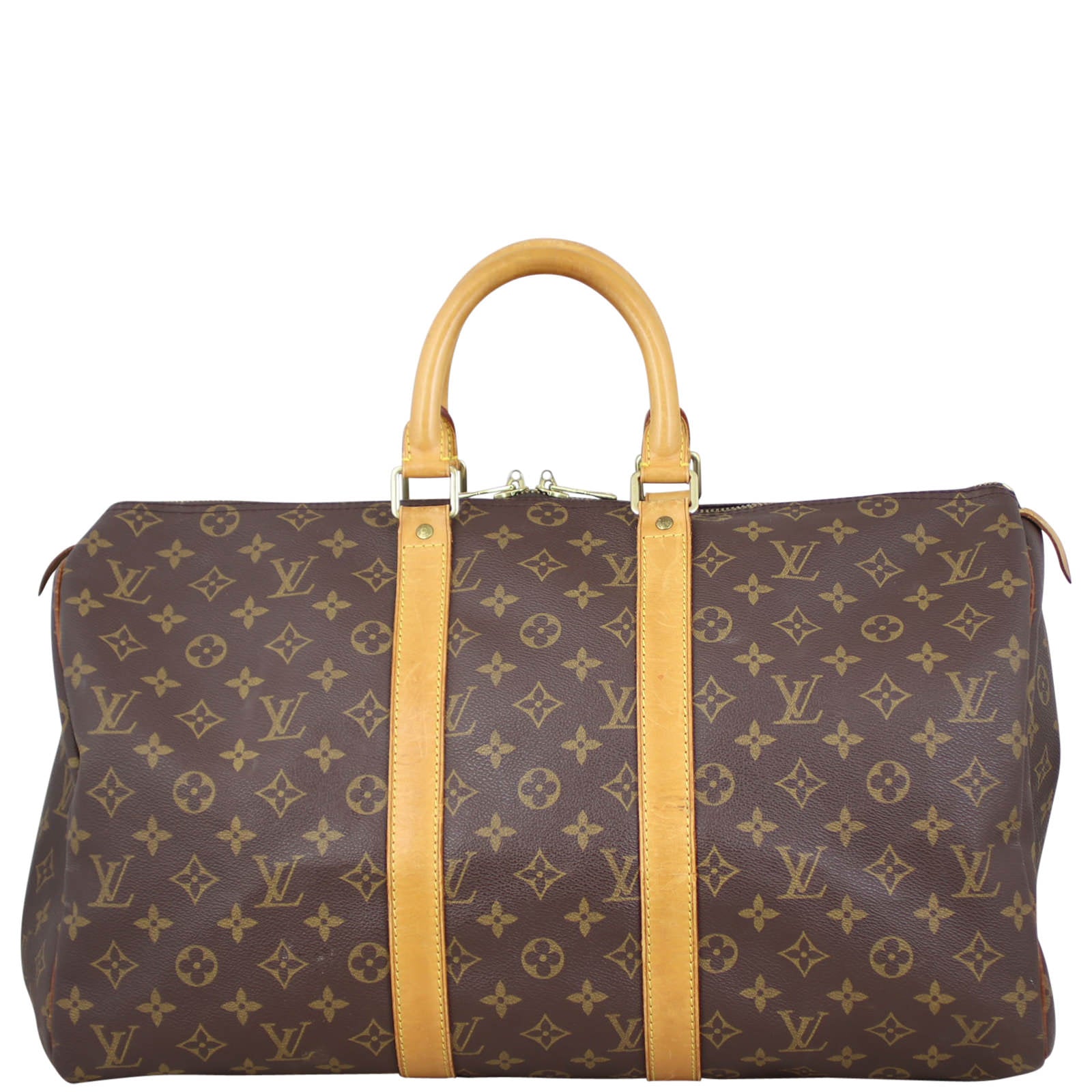 Louis Vuitton Keepall 45 Monogram Front
