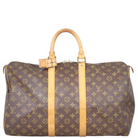 Louis Vuitton Keepall 45 Monogram Front