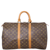 Louis Vuitton Keepall 45 Monogram Back