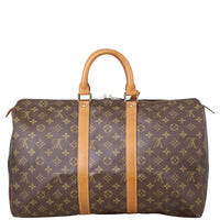 Louis Vuitton Keepall 45 Monogram Back