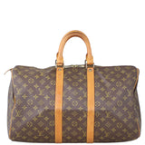 Louis Vuitton Keepall 45 Monogram Front