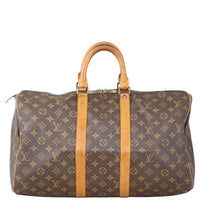 Louis Vuitton Keepall 45 Monogram Front