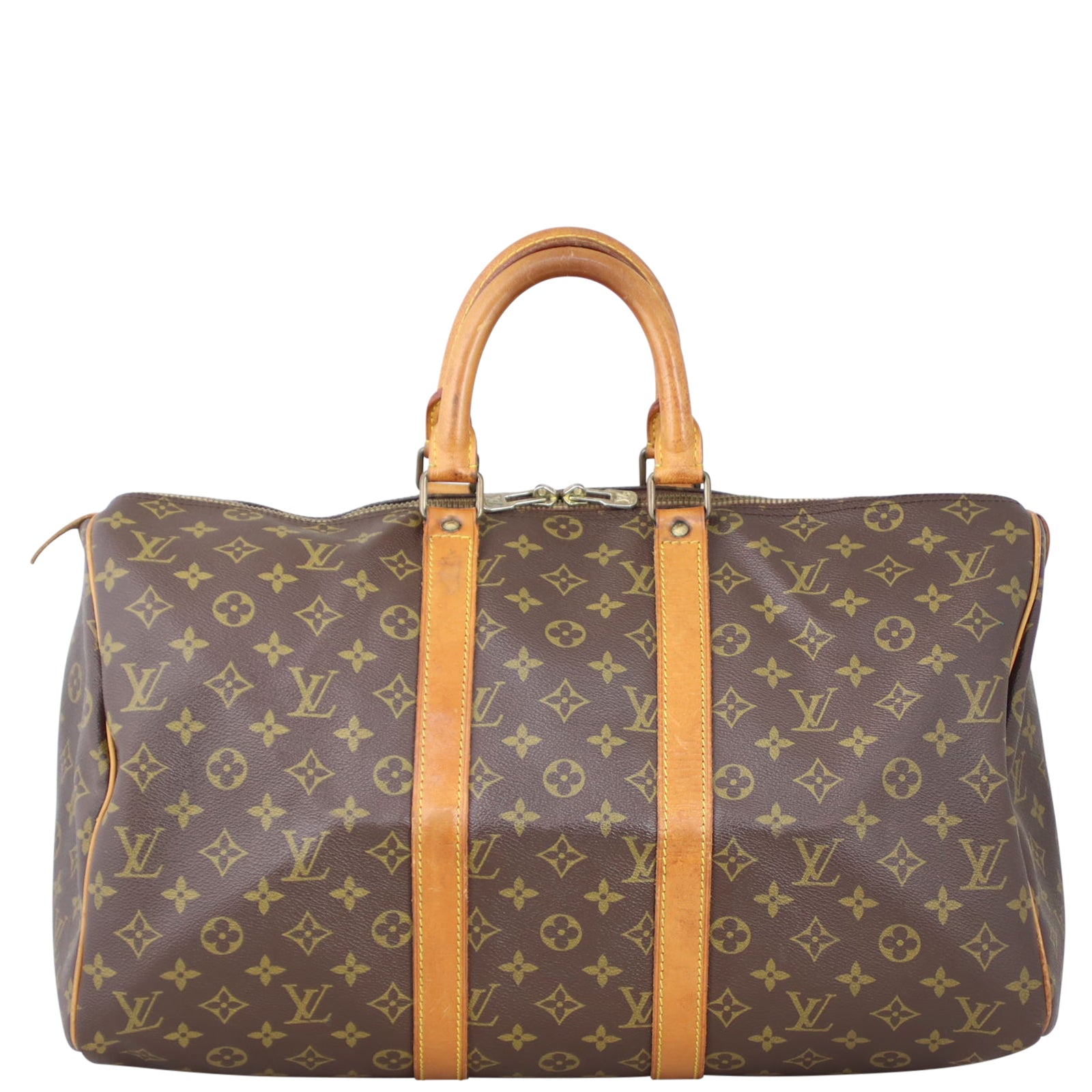 Louis Vuitton Keepall 45 Monogram Front