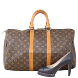 Louis Vuitton Keepall 45 Monogram Shoe