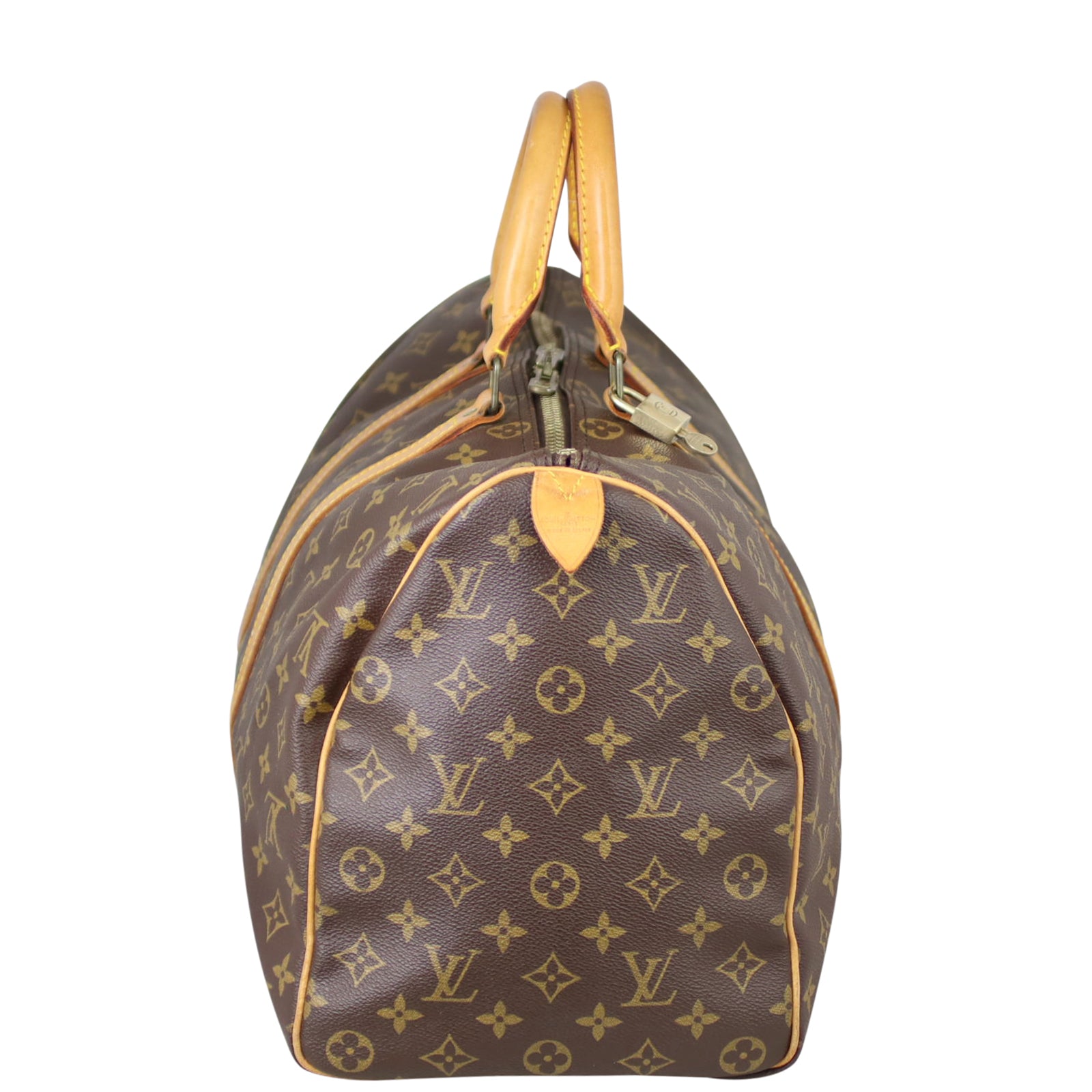 Louis Vuitton Keepall 45 Monogram Side
