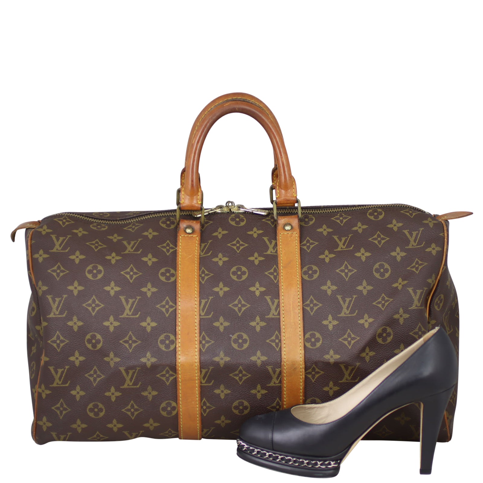 Louis Vuitton Keepall 45 Monogram Shoe
