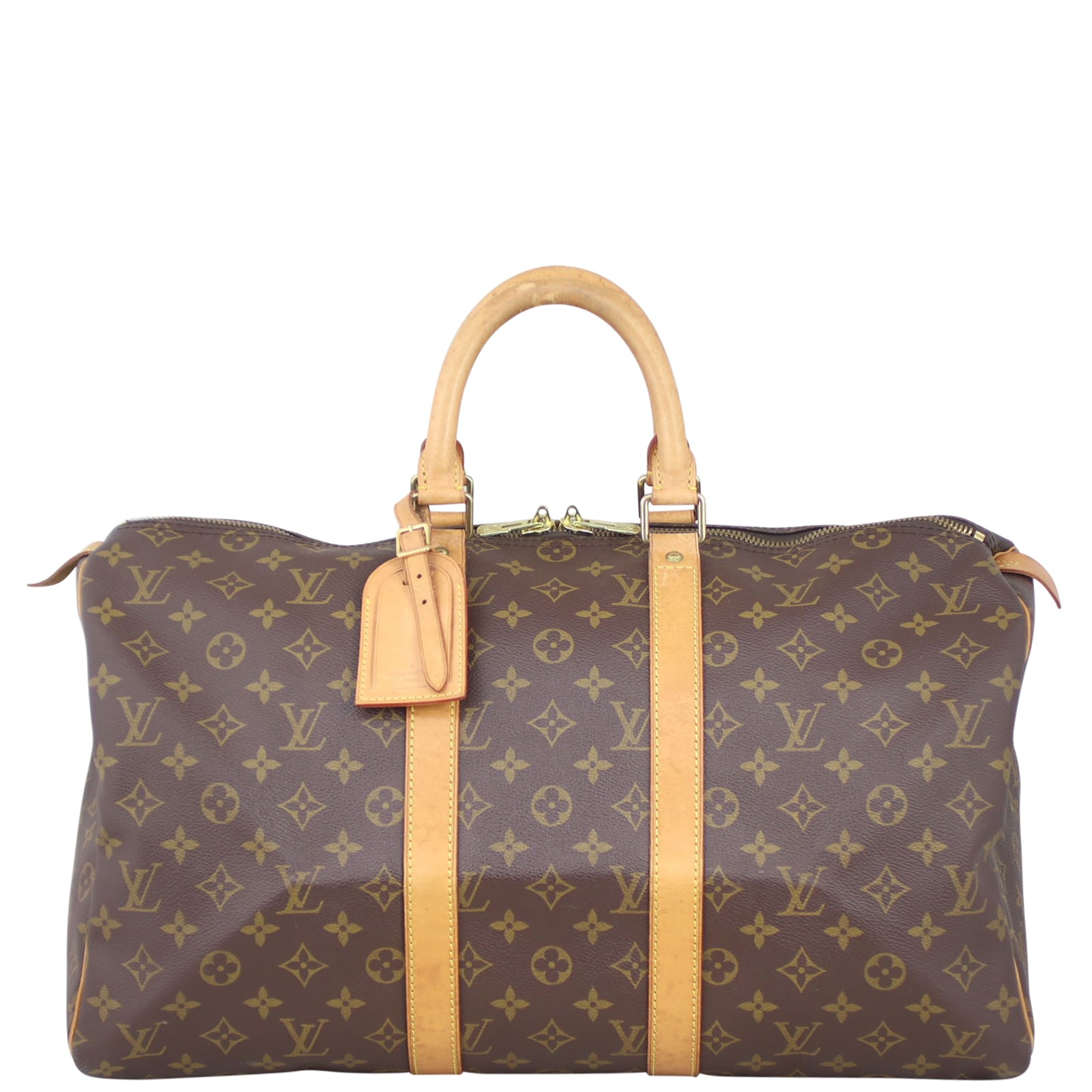 Louis Vuitton Keepall 45 Monogram Front