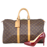 Louis Vuitton Keepall 45 Monogram Shoe