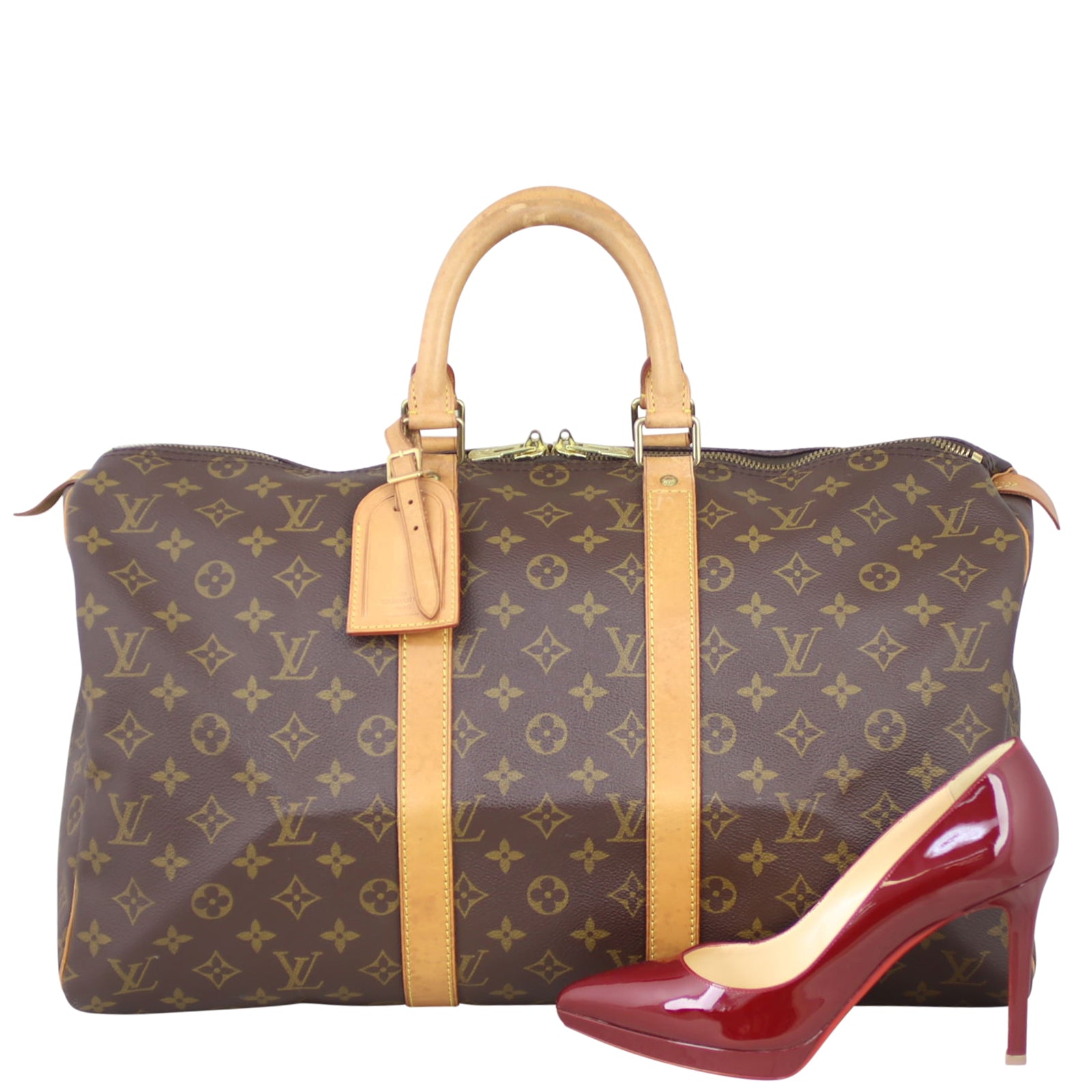 Louis Vuitton Keepall 45 Monogram Shoe