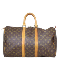 Louis Vuitton Keepall 45 Monogram Back