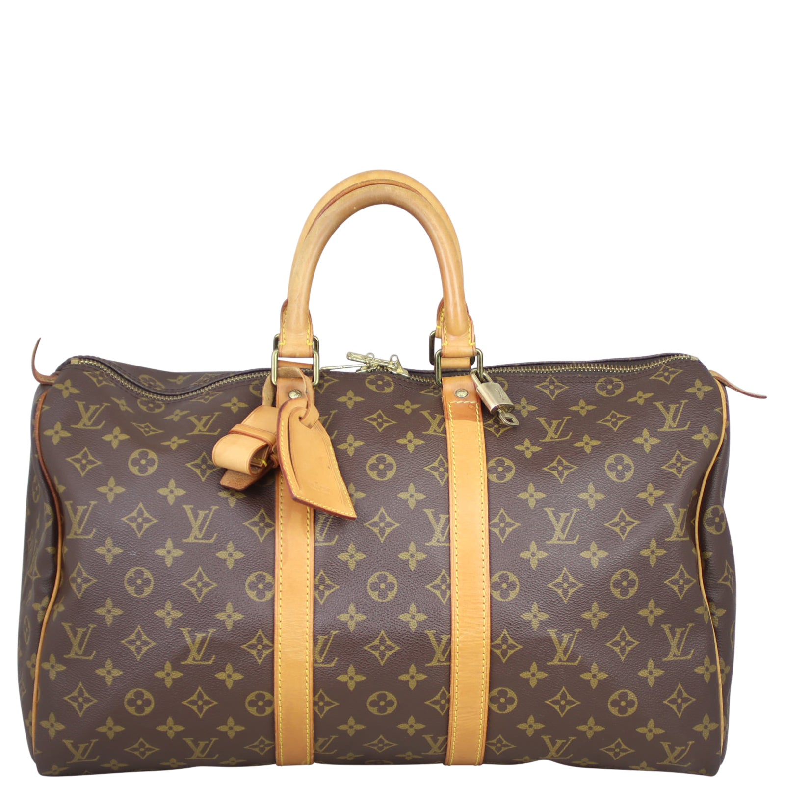 Louis Vuitton Keepall 45 Monogram Front