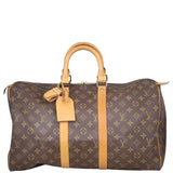 Louis Vuitton Keepall 45 Monogram Front