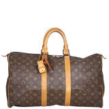 Louis Vuitton Keepall 45 Monogram Front