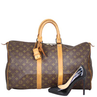 Louis Vuitton Keepall 45 Monogram Shoe