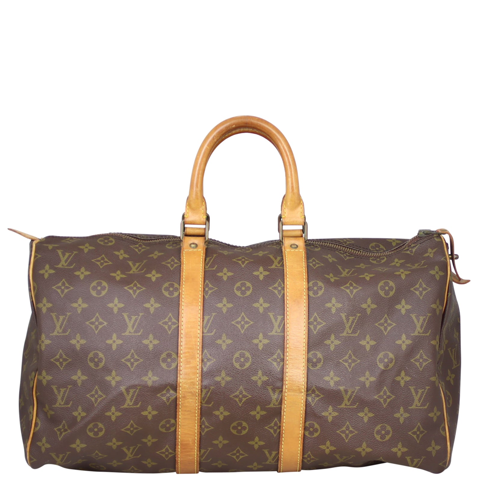 Louis Vuitton Keepall 45 Monogram Front