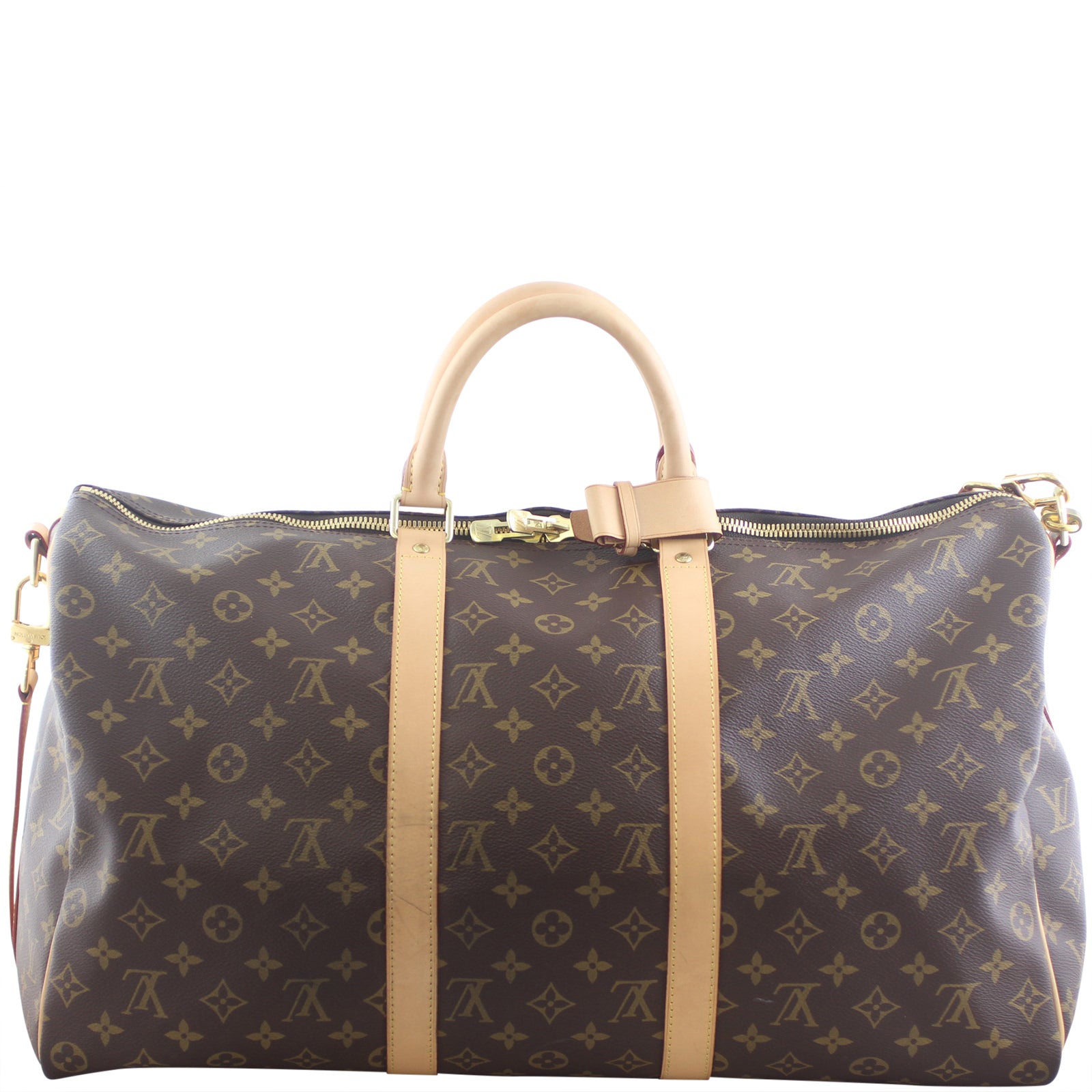 Louis Vuitton Keepall 50 Bandouliere Monogram Back