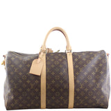 Louis Vuitton Keepall 50 Bandouliere Monogram Front