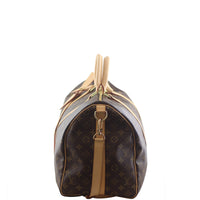Louis Vuitton Keepall 50 Bandouliere Monogram Left