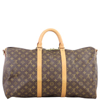 Louis Vuitton Keepall 50 Bandouliere Monogram Back