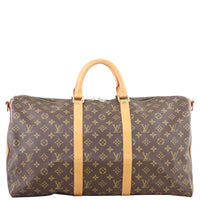 Louis Vuitton Keepall 50 Bandouliere Monogram Front