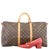 Louis Vuitton Keepall 50 Bandouliere Monogram Shoe