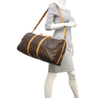 Louis Vuitton Keepall 50 Bandouliere Monogram Mannequin