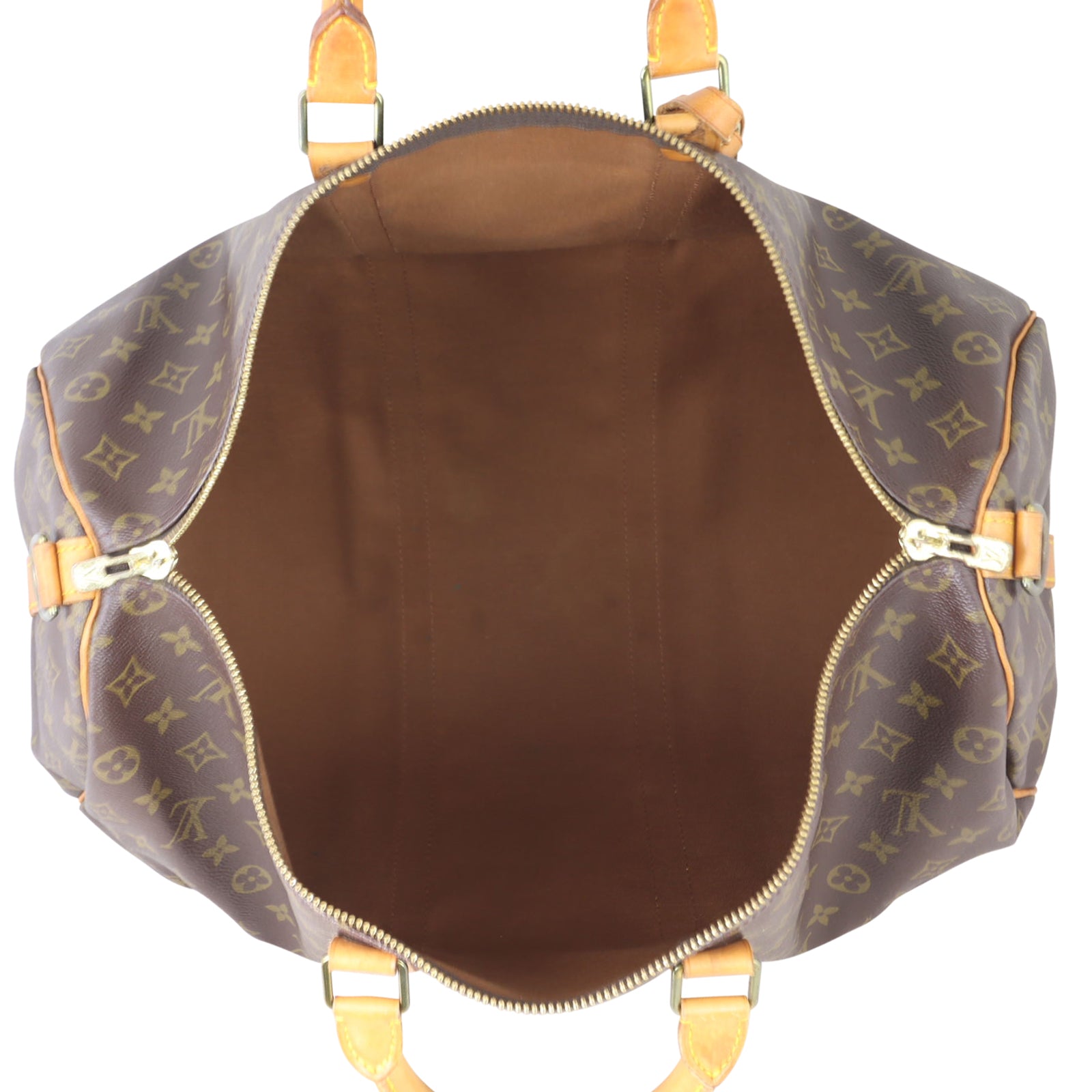 Louis Vuitton Keepall 50 Bandouliere Monogram Whole interior