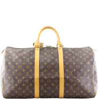 Louis Vuitton Keepall 50 Monogram Back