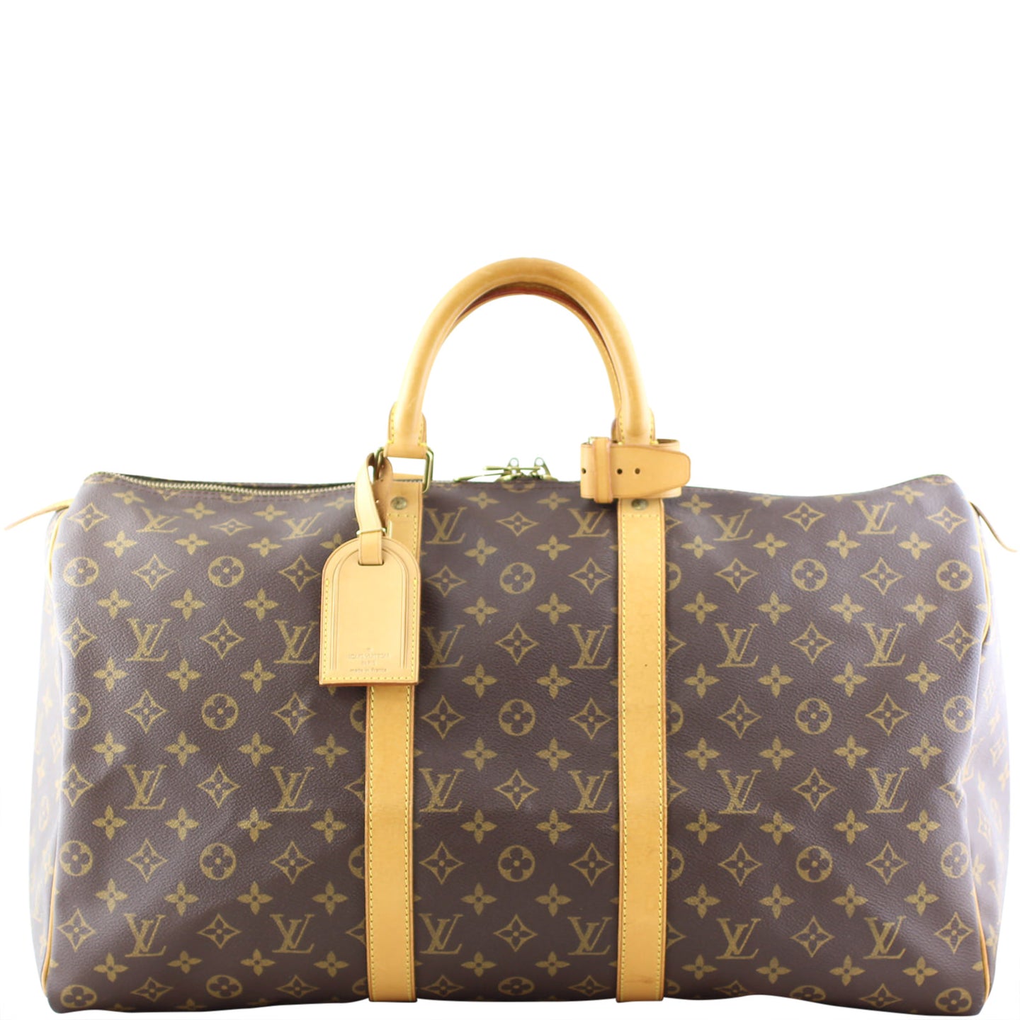 Louis Vuitton Keepall 50 Monogram Front