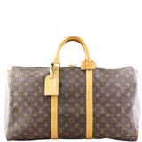 Louis Vuitton Keepall 50 Monogram Front