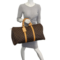 Louis Vuitton Keepall 50 Monogram Mannequin