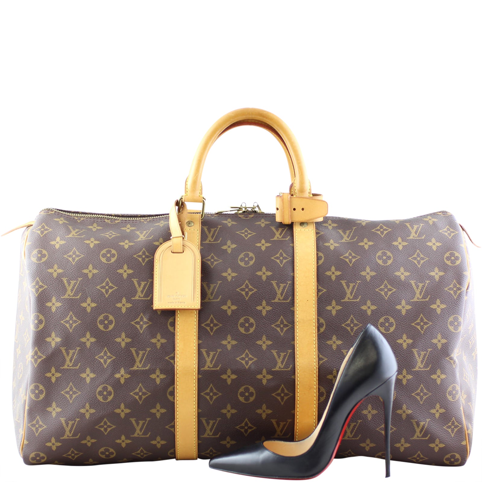 Louis Vuitton Keepall 50 Monogram Scale