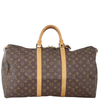 Louis Vuitton Keepall 50 Monogram Back